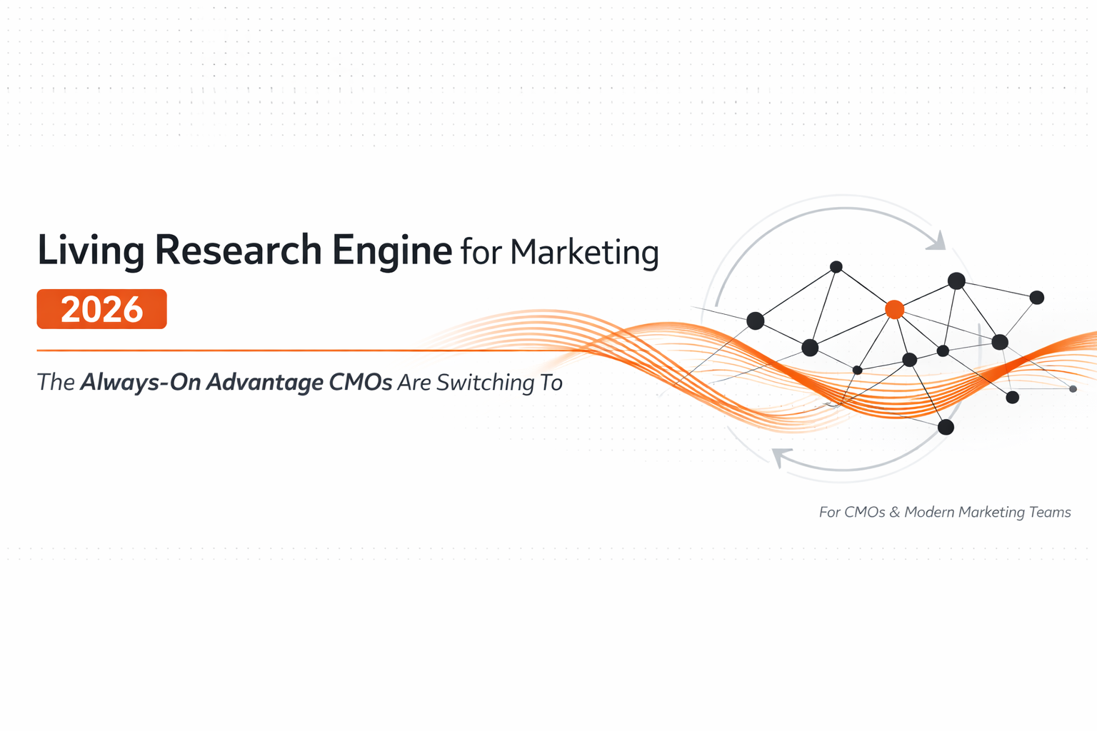 Marketing’s Living Research Engine: Why CMOs Are Switching